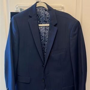 Perry Ellis Navy Suit